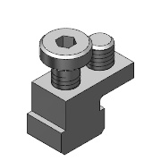 Bride de fixation BMF Bride de fixation BMF Vérin pneumatique avec rainure intégrée pour capteurs magnétiques BMF 305