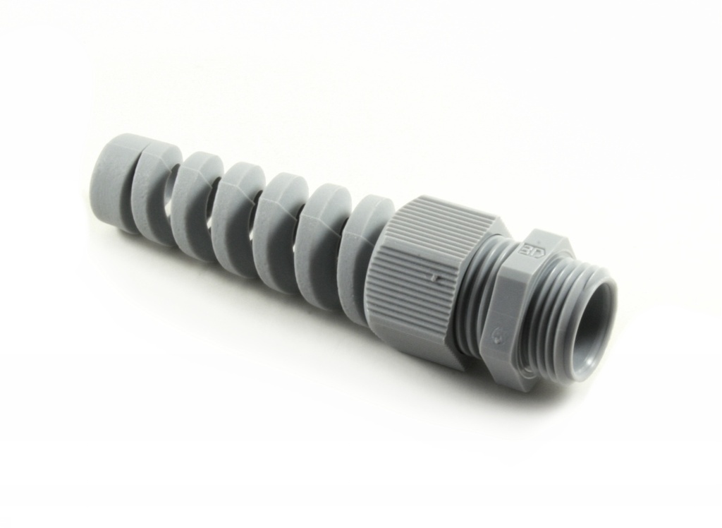 PG7 PRESSE ETOUPE POLYAMIDE AVEC PROTECTION SPIRAL