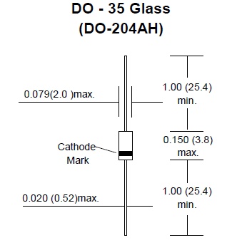 DIODE 75V 500mA 50nS