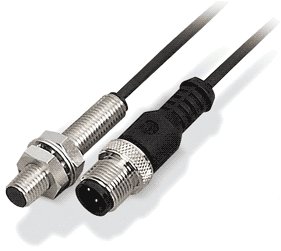 Capteur inductif Ø 8 x 40 mm M8x1 flush 2 mm Contact à fermeture polarisé (NO) 1500 Hz Laiton revêtement sans nickel