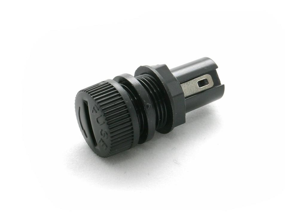 SUPPORT DE FUSIBLE 5X20 A ENCASTRER UL94