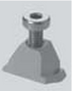 Bride de fixation BMF Bride de fixation BMF Rainure en queue d'aronde 60° (p. ex. Festo Bosch Numatics et Hoerbiger-