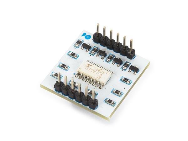 4 CHANNEL OPTOCOUPLER TLP281 IC BREAKOUT BOARD