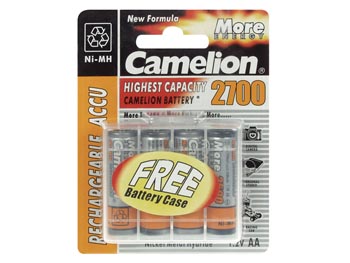 NiMh R06 1.2V-2700mAh (4/carte) - BOÎTE DE RANGEMENT