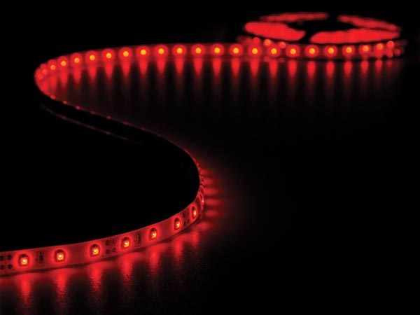 FLEXIBLE LED - ROUGE - 300 LED - 5 m - 12 V