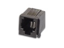 CONNECTEURS MODULAIRES POUR CI RJ12 6P6C, VERSION COUDE