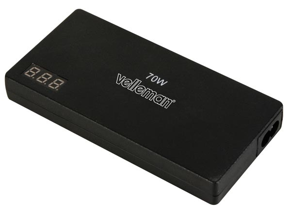 ALIMENTATION À DÉCOUPAGE RÉGULÉE - SORTIE: 15 À 20 VCC (70 W) - ULTRA MINCE