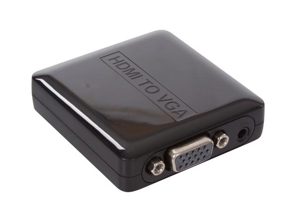 ADAPTATEUR HDMI VERS VGA + AUDIO