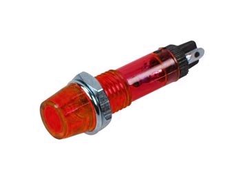 VOYANT ROND 8mm 12V ROUGE