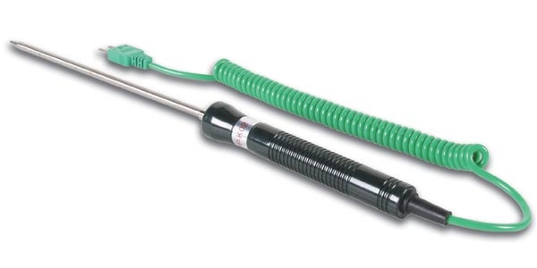 SONDE DE TEMPERATURE - TYPE LONG POUR LIQUIDES - TYPE K (-50°C A +300°C)