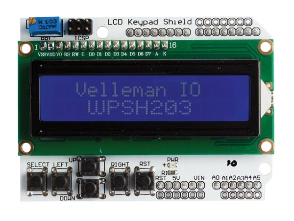MODULE LCD ET CLAVIER POUR ARDUINO® - LCD1602