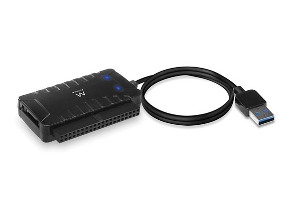 EWENT - ADAPTATEUR USB VERS IDE/SATA 2.5'' et 3.5''
