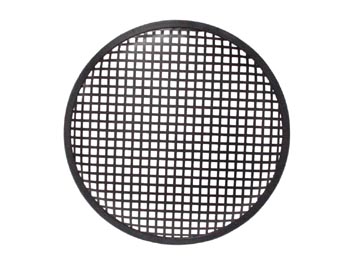 GRILLE MÉTALLIQUE POUR ENCEINTE 10'' - NOIR
