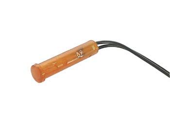 VOYANT ROND 7mm 12V ORANGE