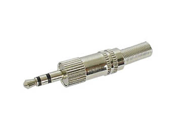 JACK MALE 3.5mm STEREO NICKELE