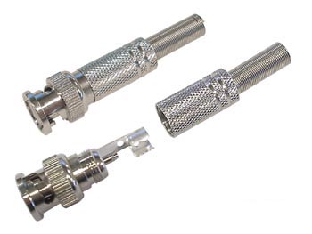 BNC MALE A SOUDER POUR CABLE 7mm