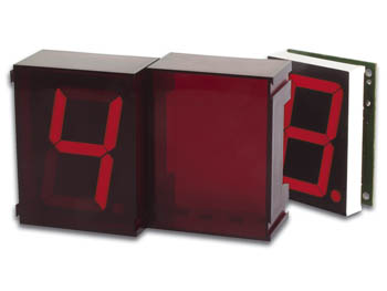 2 DIGITS MODULAIRES AVEC INTERFACE SERIELLE