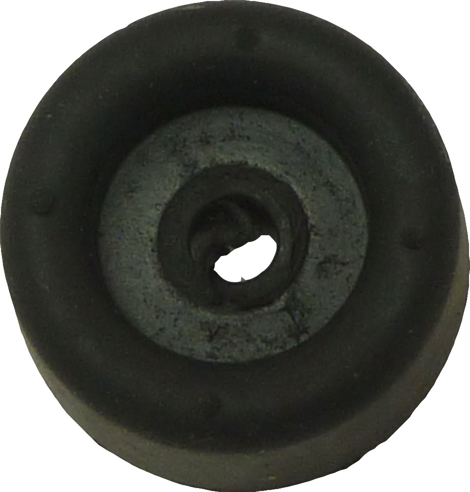 PIED A VISSER CAOUTCHOUC ø 16mm