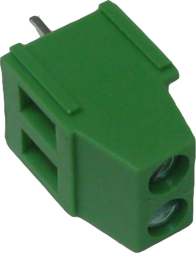 BORNIER 2 POLES PAS 5.08MM