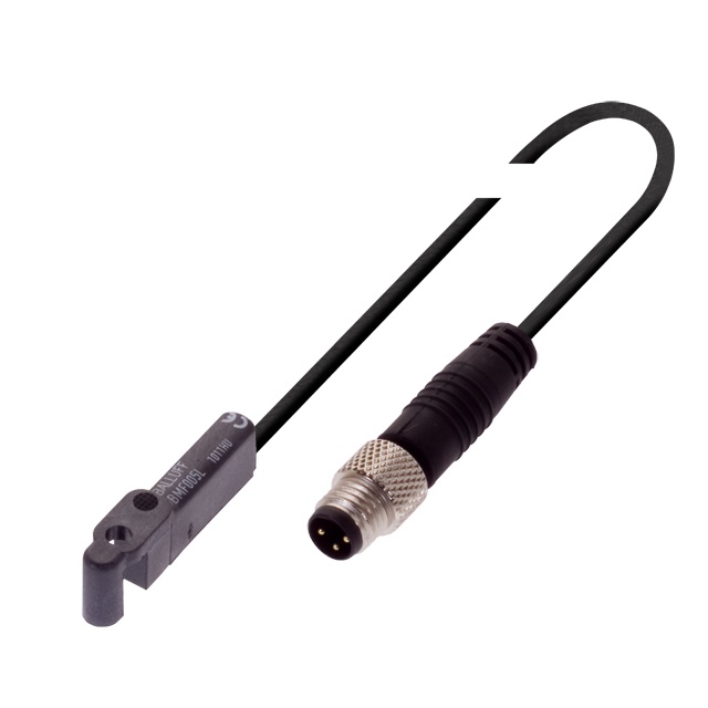 Capteur magnétique variable 33 5 x 5 x 10 5 mm Capteur magnétique M8x1-Connecteur mâle 3-pôles PUR 0.2 m Actionneurs de