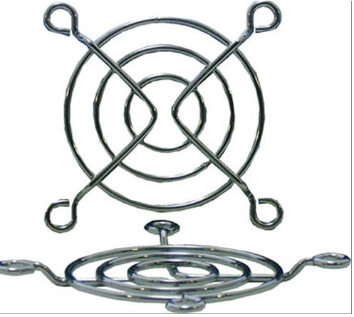 GRILLES METAL VENTILATEUR 5X5cm 4P