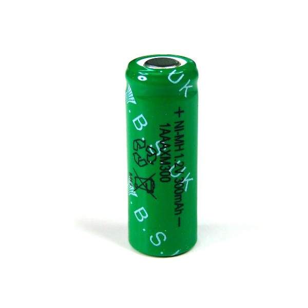 ACCU 1.2V 300MAH NIMH 2/3AAA 10.1X27.8MM