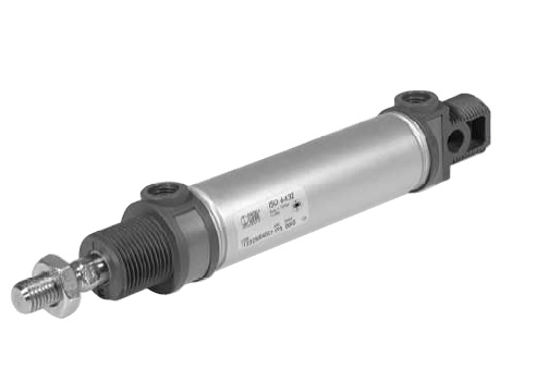 VERIN ISO 6432 TP DEM D25 C80